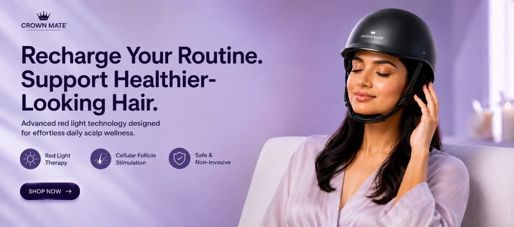 Recharge Your Routine. Support Healthier-Looking Hair.