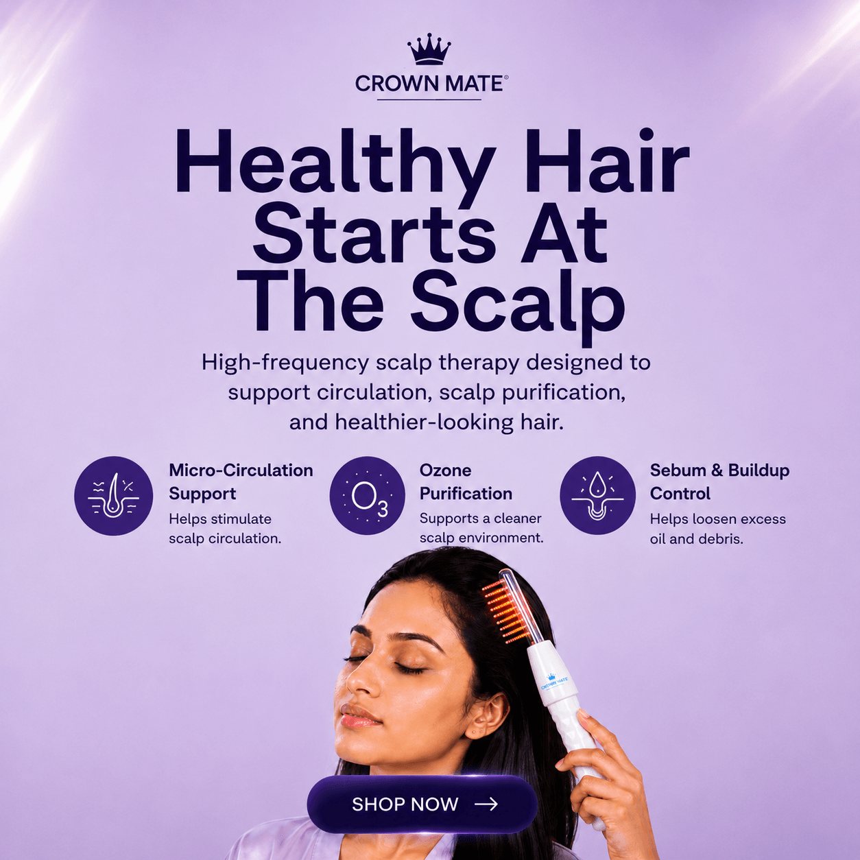 Healthy Hair Starts At The Scalp