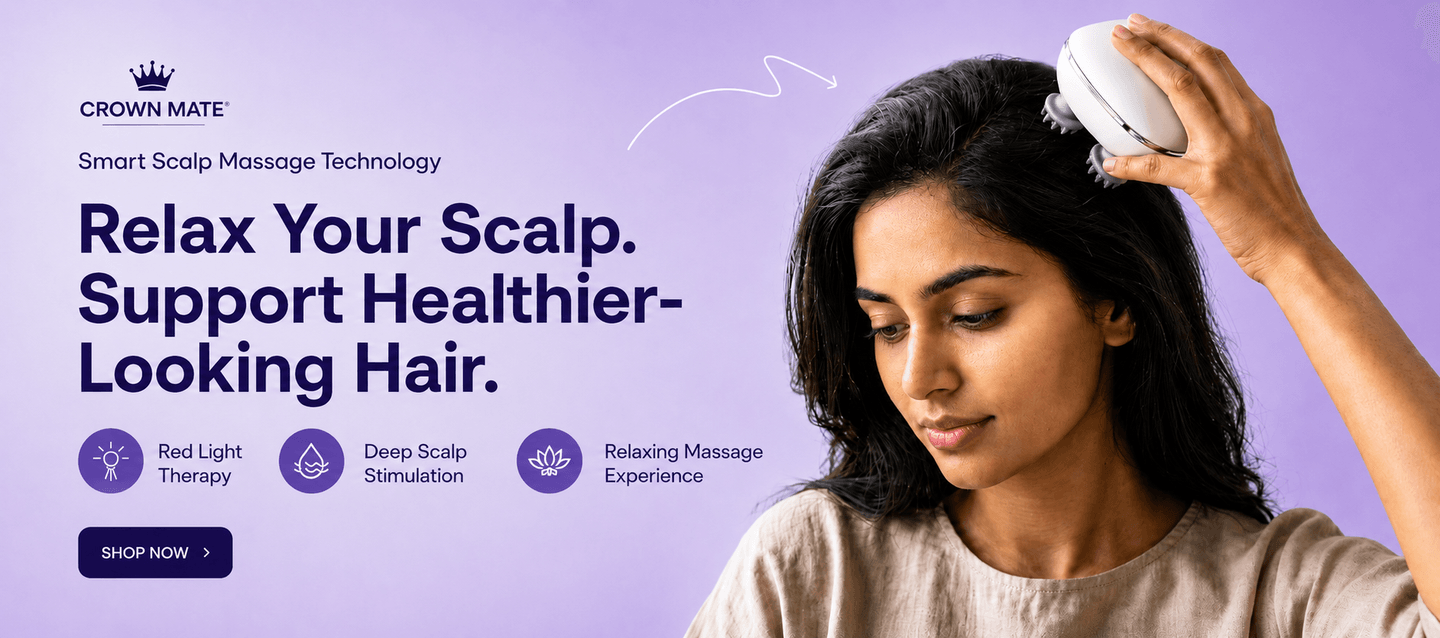 Relax Your Scalp. Support Healthier-Looking Hair.